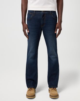 Wrangler 5-Pocket-Jeans WRANGLER HORIZON- 365COOL, Herren, Gr. 30, L&auml;nge 32, saddle sunset, Denim/Jeans, Obermaterial: 99% Baumwolle, 1% Elasthan, bootcut fit 
