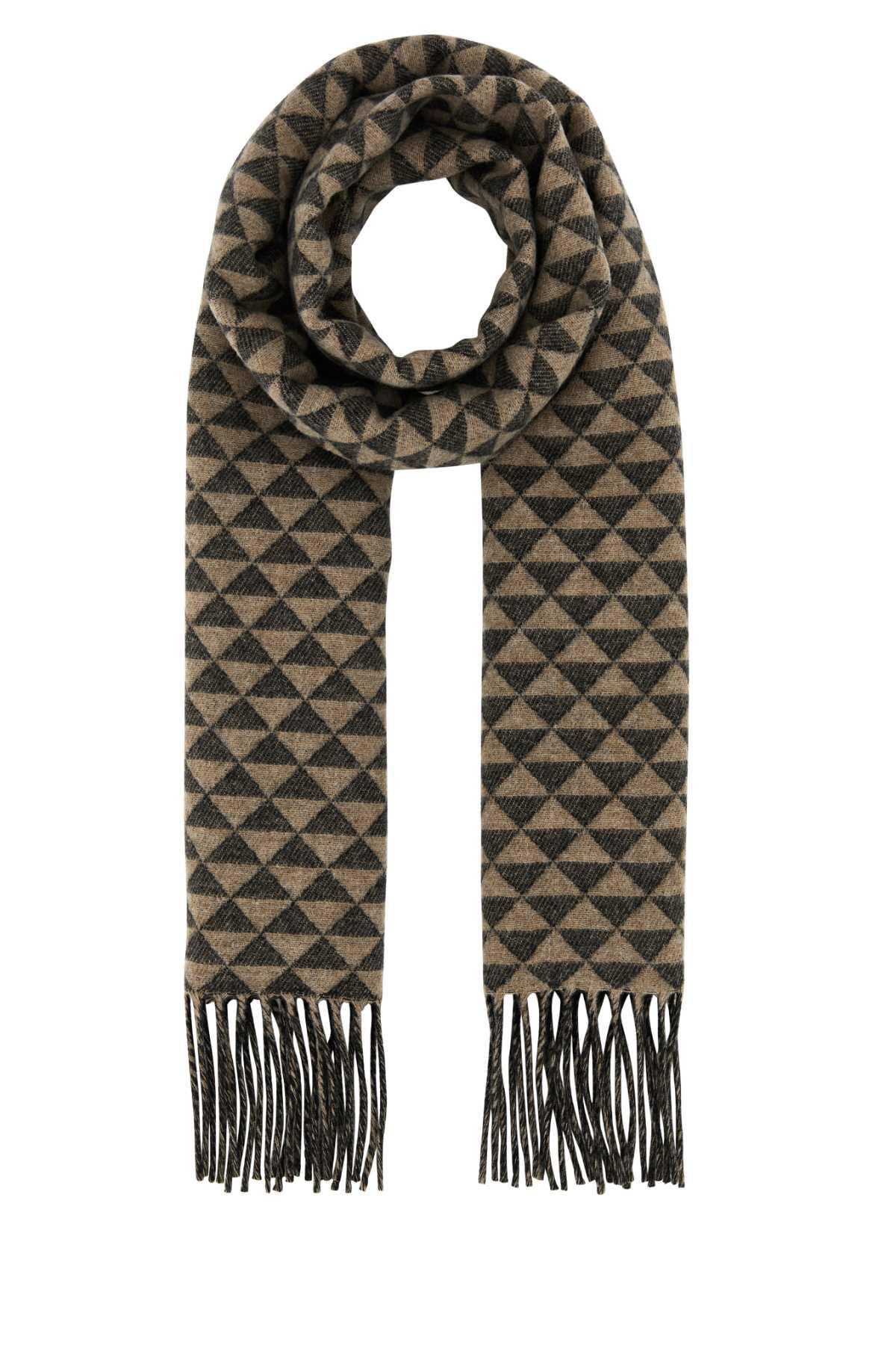 スカーフ PRADA SCARF (27456S21210QG F0967) 国内直営 **PRADA** プリントツイル スカーフ Giftにも☆ (PRADA