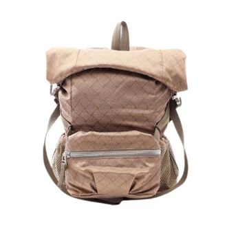 Bottega Veneta unisex, Pre-owned, Bruin, Maat: ONE Size Nylon