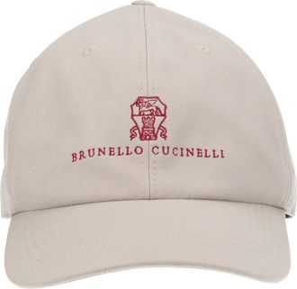 Brunello Cucinelli Brunello Cucinelli Baseball Hat With Logo
