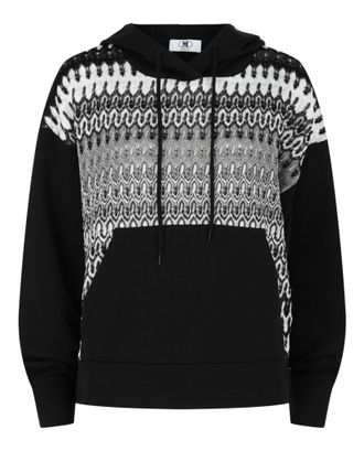 M Missoni Embroidered Mesh Hoodie