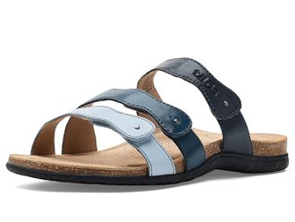 Taos Footwear Scribble Womens Sandals Blue : 11 M, Leather