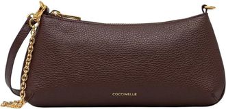 Coccinelle Bolso Cruzado de Piel - Bags - Mujer - P&uacute;rpura - ONE SIZE