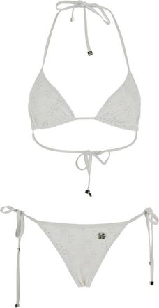 Dolce & Gabbana Bikini - Dames - Bikinis - Wit - L - Badmode