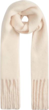 PESERICO Estola boucl&eacute; alpaca y lana v&iacute;rgen - unisex - Wintersjaals - Wit - ONE Size - Wol - Accessoires