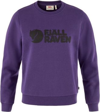 Fj&auml;llr&auml;ven Fj&auml;llr&auml;ven Logo Sweater Pullover f&uuml;r Damen | lila