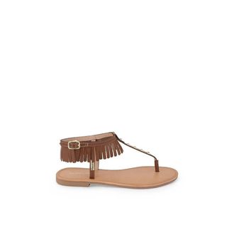 Les Tropeziennes Teenslippers in leer Hataly