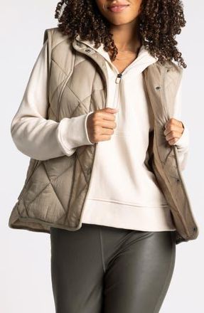 Thread & Supply Appalachian Quilted Vest in Burnt Almond at Nordstrom Rack, Size Small