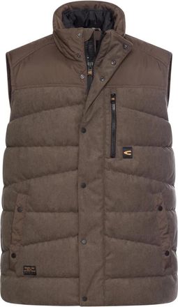 Camel Active Vest - Heren - Bodywarmers - Bruin - M - Jassen