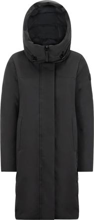 CAPE HORN Cappotto trapuntato con cappuccio - Nero