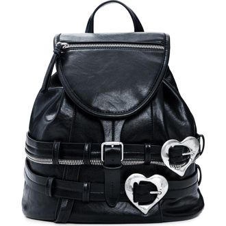 Desigual Medium Faux Leather Backpack in Black at Nordstrom