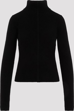 Rick Owens Womens Ehadon Dbl Pullover - Black Wool - Size Small