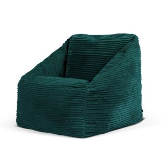 Icon Brand Puf sill&oacute;n infantil de pana azul pato