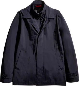 Fay Light Jacket - Heren - Zomerjassen - Blauw - XL - Jassen