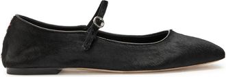 Aeyde Aeyde Uma Pony Hair Mary Jane Flats - Black - 41 (IT41/ UK8)