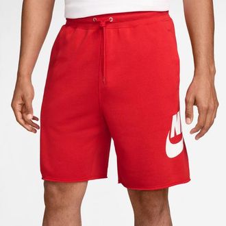 Nike Mens Club Alumni FT Shorts - University Red/White Size 3XL