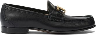 Valentino Garavani Zwarte Loafer Schoenen voor Vrouwen - Dames - Loafers - Zwart - 36 EU - Leer - Schoenen