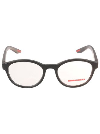 Prada Round Frame Clear Lense Glasses