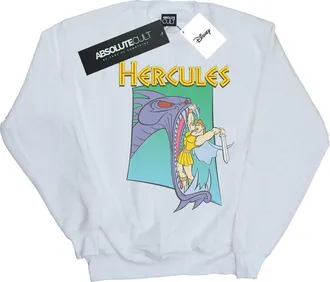 Disney Heren Hercules Hydra Fight Sweatshirt (Wit)