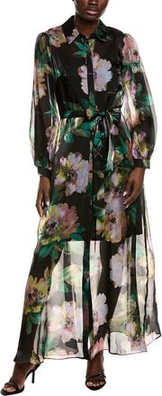 Julia Jordan Organza Shirtdress