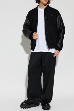 VETEMENTS T-shirt With Embroidered Logo, Mens, White