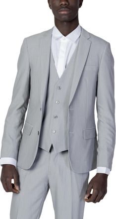Antony Morato Plain Button Fastening V-Neck Blazer