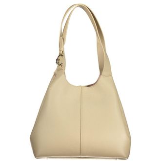 Coccinelle Beige Leather Women Womens Handbag