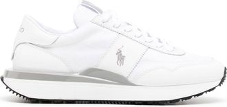 Polo Ralph Lauren 80 low-top sneakers - men - Leather/Polyester - 6 - White