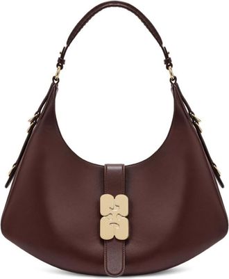 Ganni Brown B-Kat Large Shoulder Bag