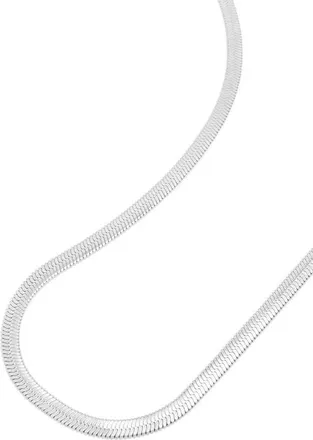Nialaya Snake Chain Necklace in Silver at Nordstrom