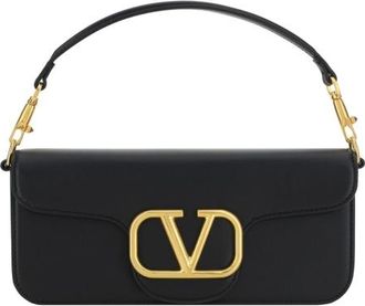 Valentino Garavani Black Leather Handbag