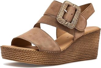 Gabor Gabor 84.771 Womens Dress Sandals Peanut : UK 6 (US Womens 8.5) B - Medium, Leather
