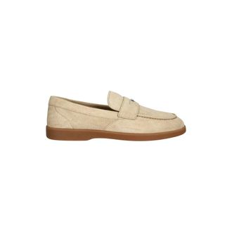 Michael Kors Heren, Schoenen, Beige, Maat: 45 EU Leer