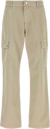Burberry Mens Cappuccino Cotton Cargo Pant - Tan - Size EU 50 (Mens)