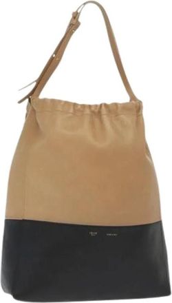 Celine Pre-owned Bucket Bags, female, Multicolor, Size: ONE SIZE Pre-owned Leather Vintage Bucket Bag