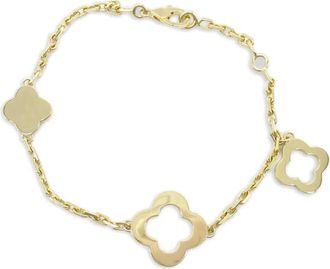Van Cleef & Arpels Bracciale Alhambra in oro giallo 18 carati anni 2010