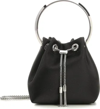 Jimmy Choo London Satin Bag