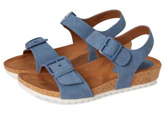 S&ouml;fft Glinda Womens Sandals Azanti Blue : 7.5 M, Leather/Rubber