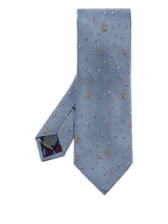 Paul Smith Men Tie Rabbit Flr Accessories