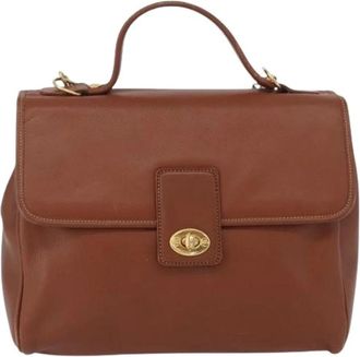 Gucci Pre-owned Handbags, female, Brown, Size: ONE SIZE Pre-owned Vintage Handbag