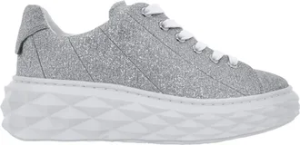 Jimmy Choo London Diamond Glitter Low-Top Sneakers