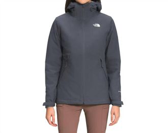 The North Face Womens Carto Triclimate Jacket In Vanadis Grey/tin Grey