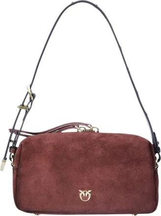 Pinko Mini Suede Bauletto Trittico Handbag