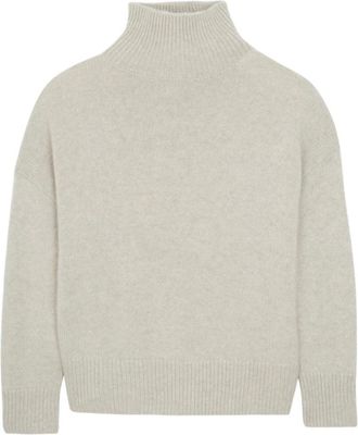 Kujten Ulla - Dames - Cashmere truien - Beige - M - Truien & Vesten
