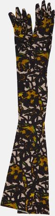 Dries Van Noten Printed gloves