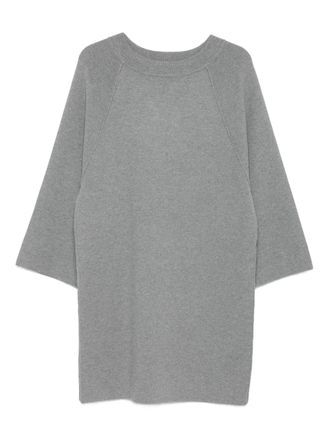 Max Mara Jurk met raglan mouwen - Grijs