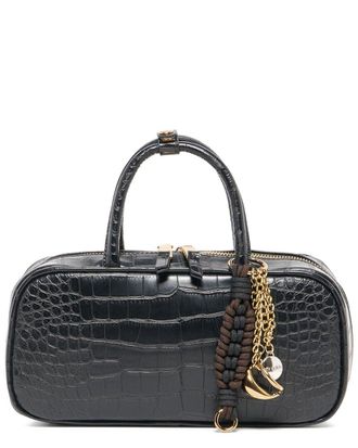Dolce Vita Flyn Croco Satchel