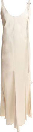 Sportmax Kleedjes, Dames, Beige, XS, Elegante Beige Jurk voor Vrouwen