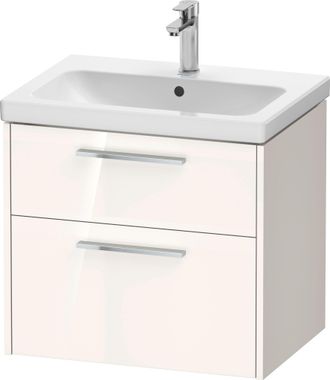 Duravit Duravit - D-code Meuble Sous-lavabo, 1 Tiroir, 634x460mm, D&eacute;coupe