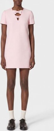Valentino Abito mini in lana vergine e seta